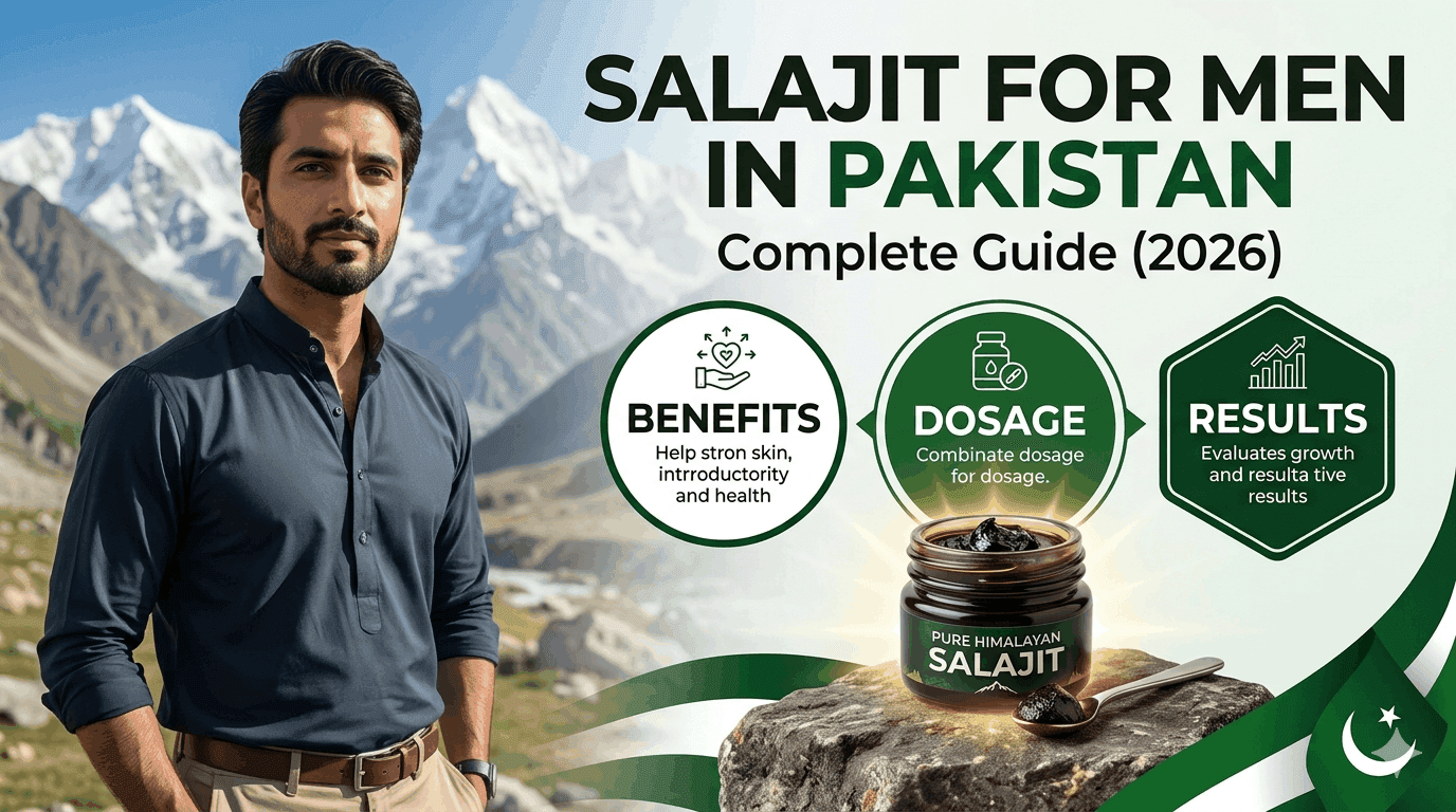 Salajit for Men in Pakistan: Complete Guide to Benefits, Dosage & Results (2026)
