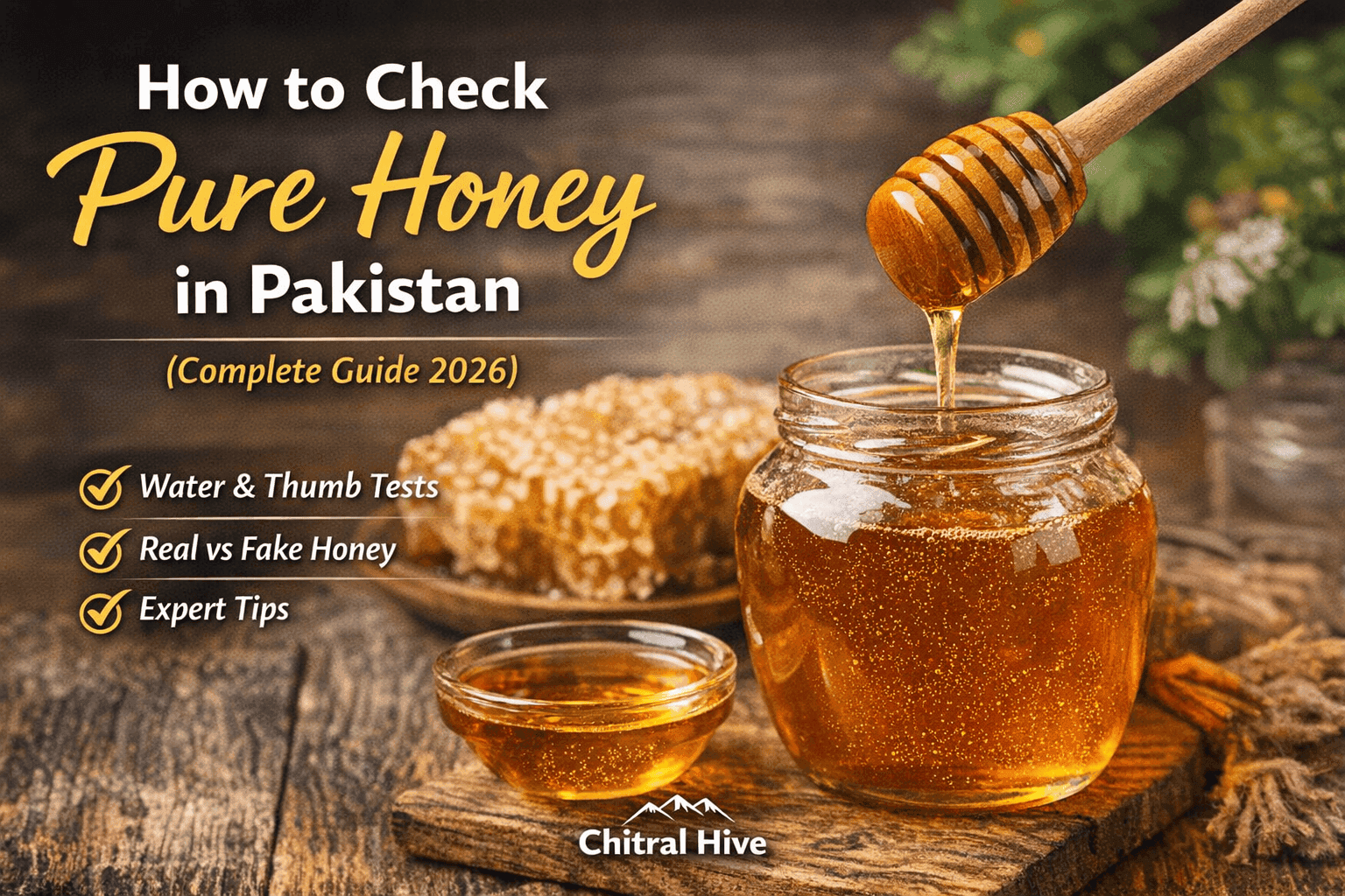 How to Check Pure Honey in Pakistan (Complete Guide 2026)