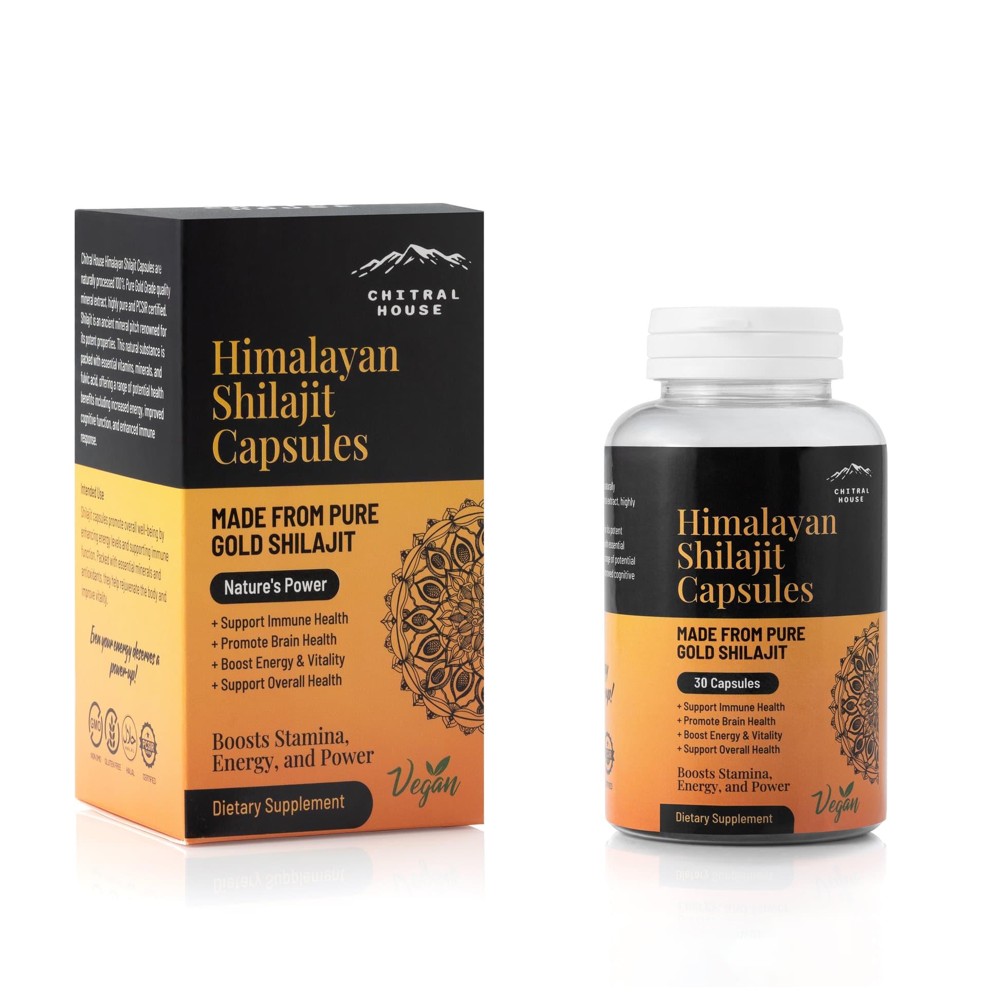Buy Shilajit (Salajeet) Capsules 30 Count in Pakistan – Chitral House
