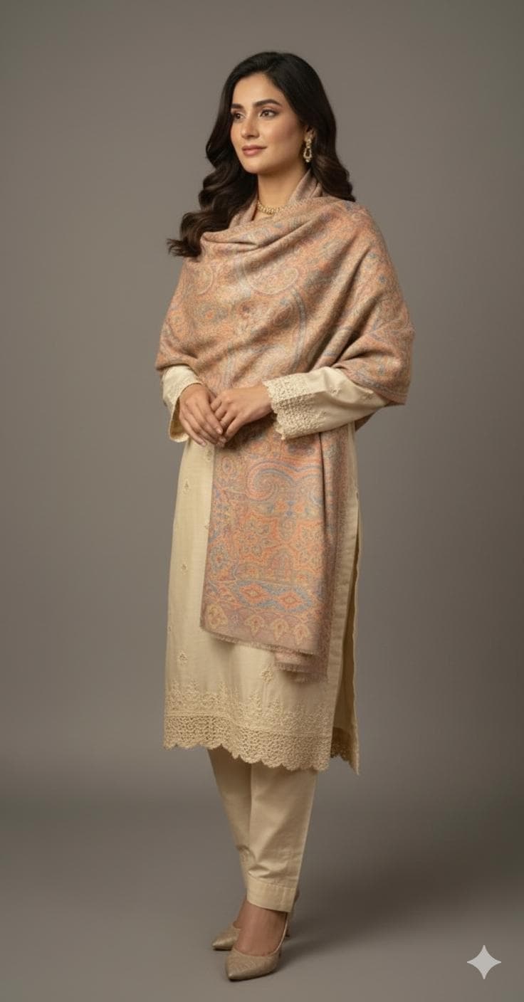 Cashmere Shawl for Women – Soft, Warm & Elegant | Handmade Cashmere Wool