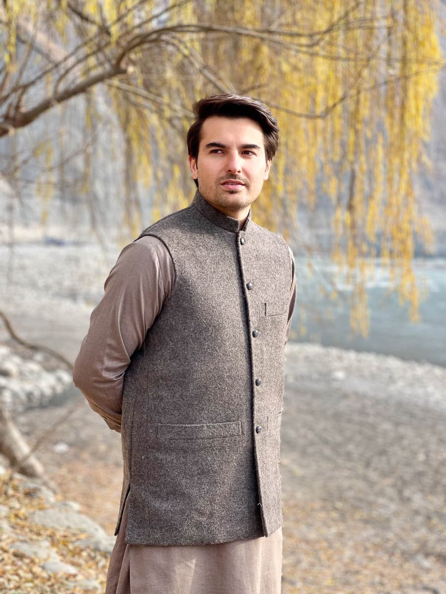 Premium Woolen Waistcoat for Men - Handmade