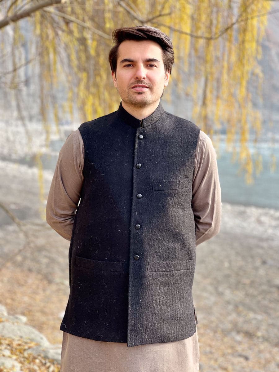Premium Woolen Waistcoat for Men - Handmade