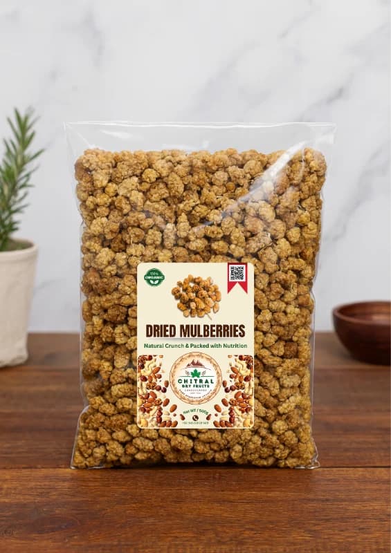 Dried Mulberries (White)