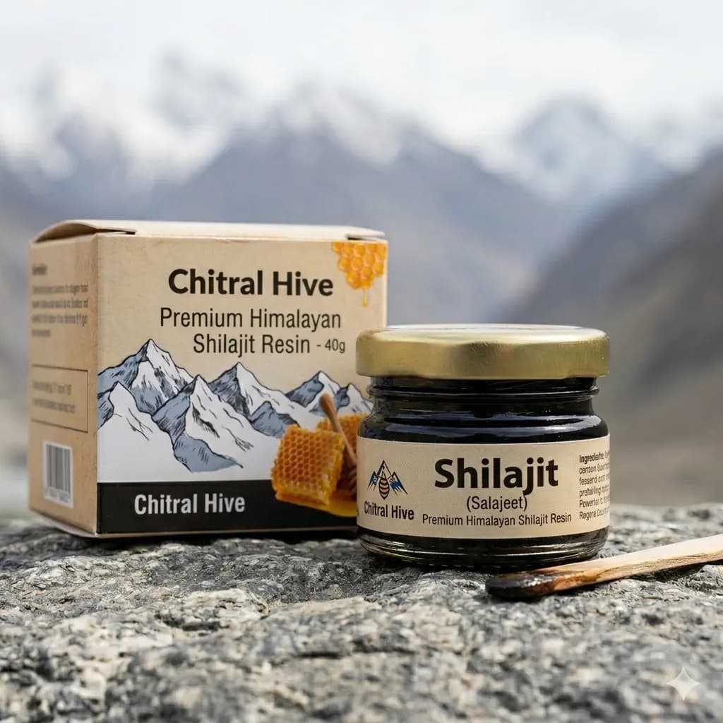 Pure Himalayan Shilajit 40g (Salajit) β Original Chitral Resin