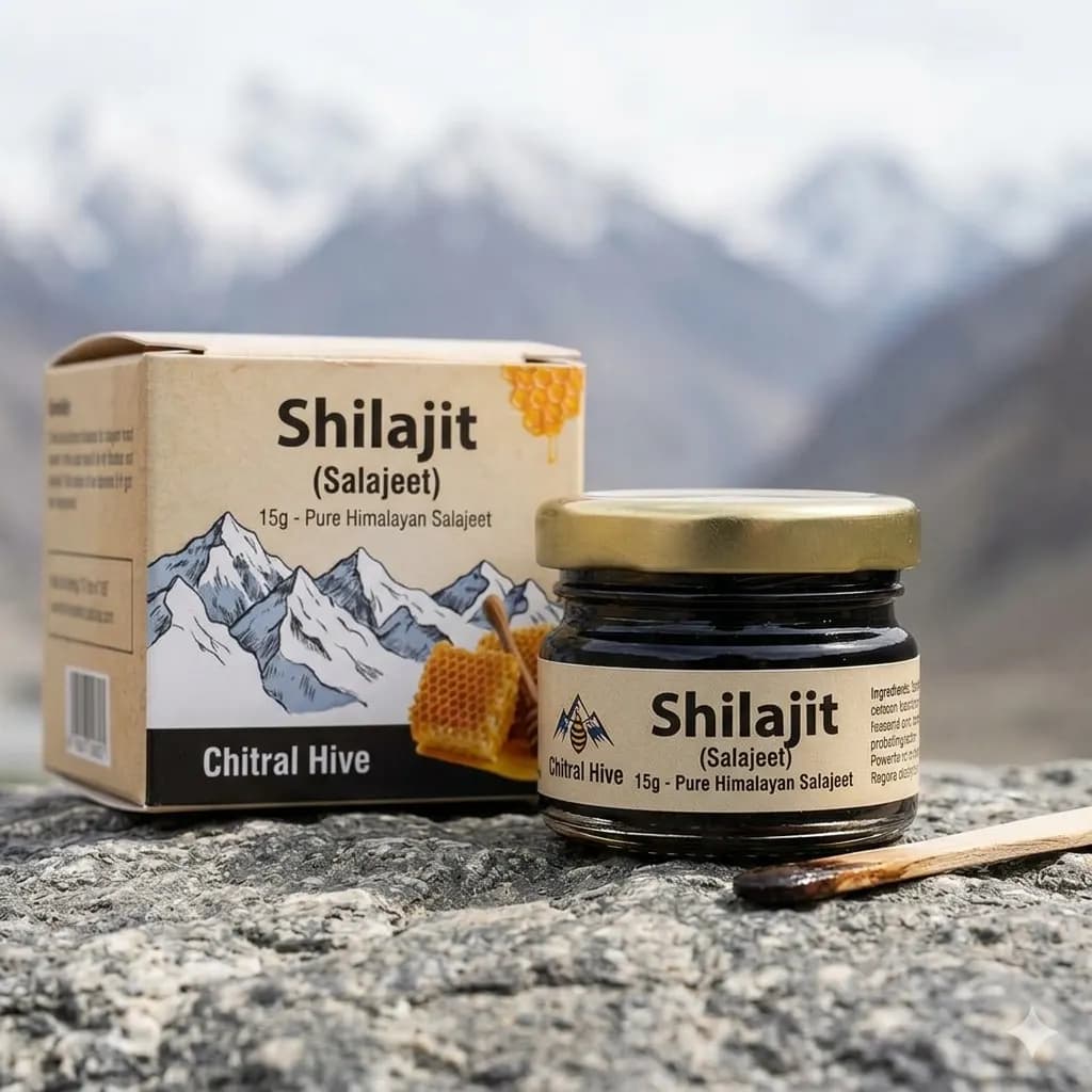 Pure Himalayan Shilajit 15g | Original Chitrali Salajit Resin